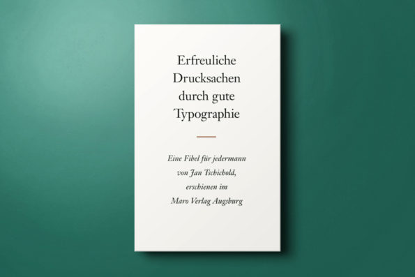 Erfreuliche Drucksachen durch gute Typographie